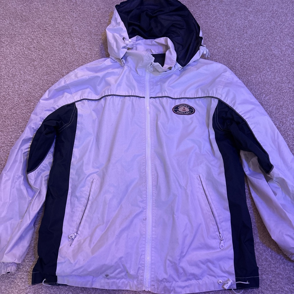White Annapolis, MD rain jacket medium